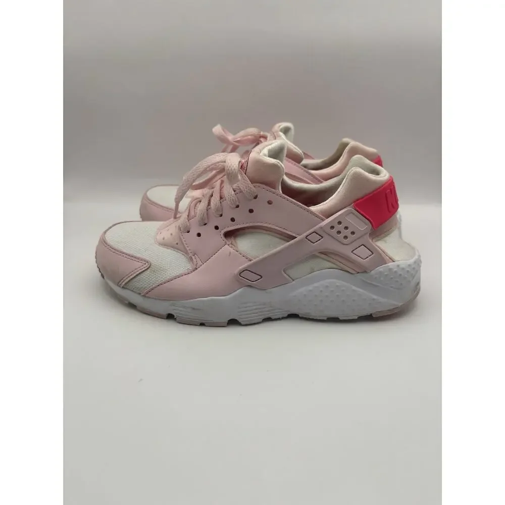 Nike Huarache Run GS Pink Sneakers Girls Size 6.5 Y